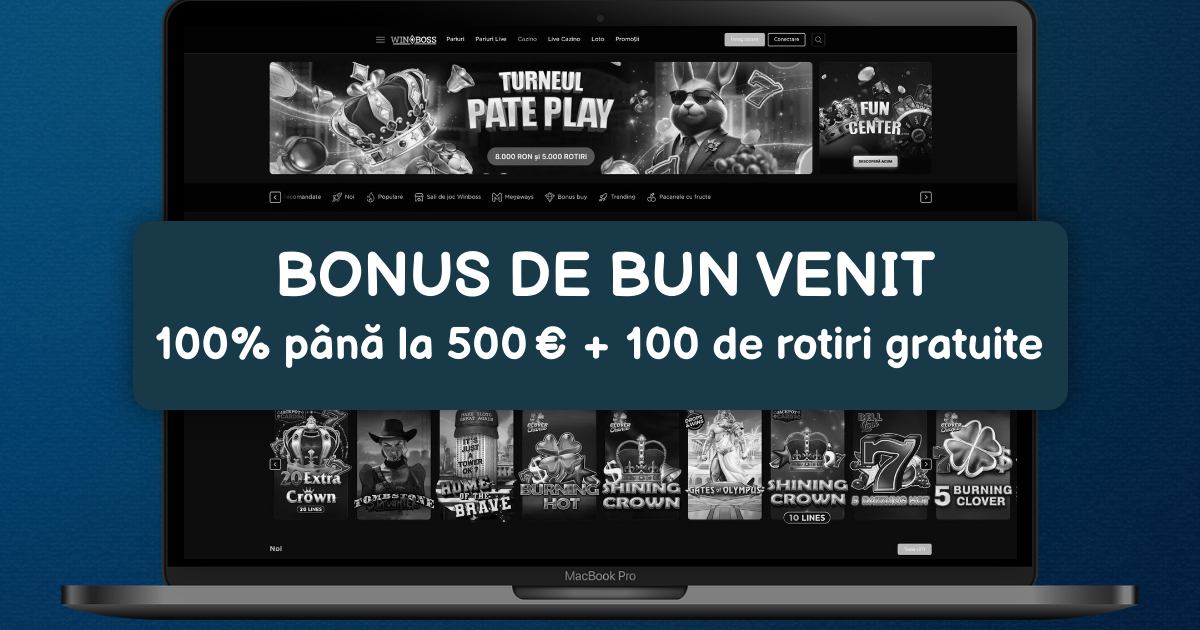 Winboss Casino welcome bonus